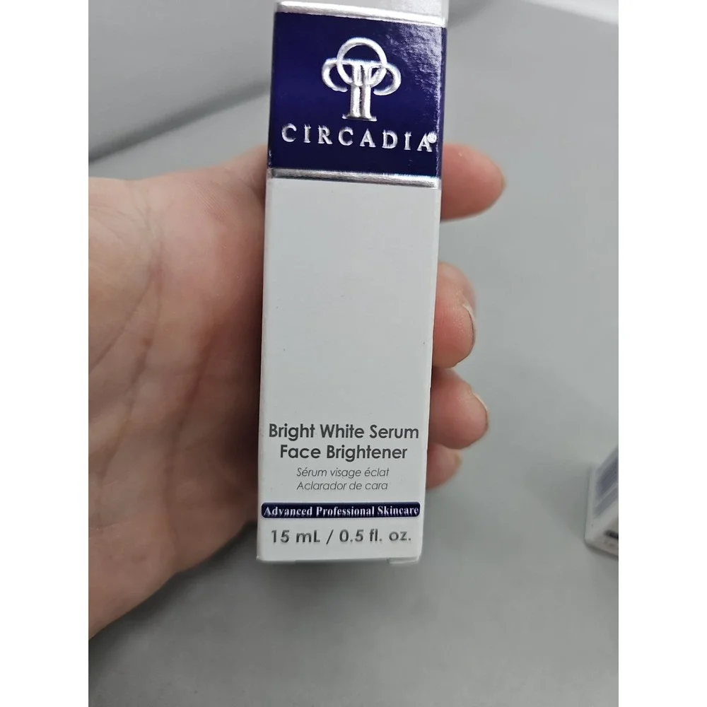 Circadia Bright White Face Serum (2) Eye Lift & Vitamin C .5 Oz 4 Bottles Expire